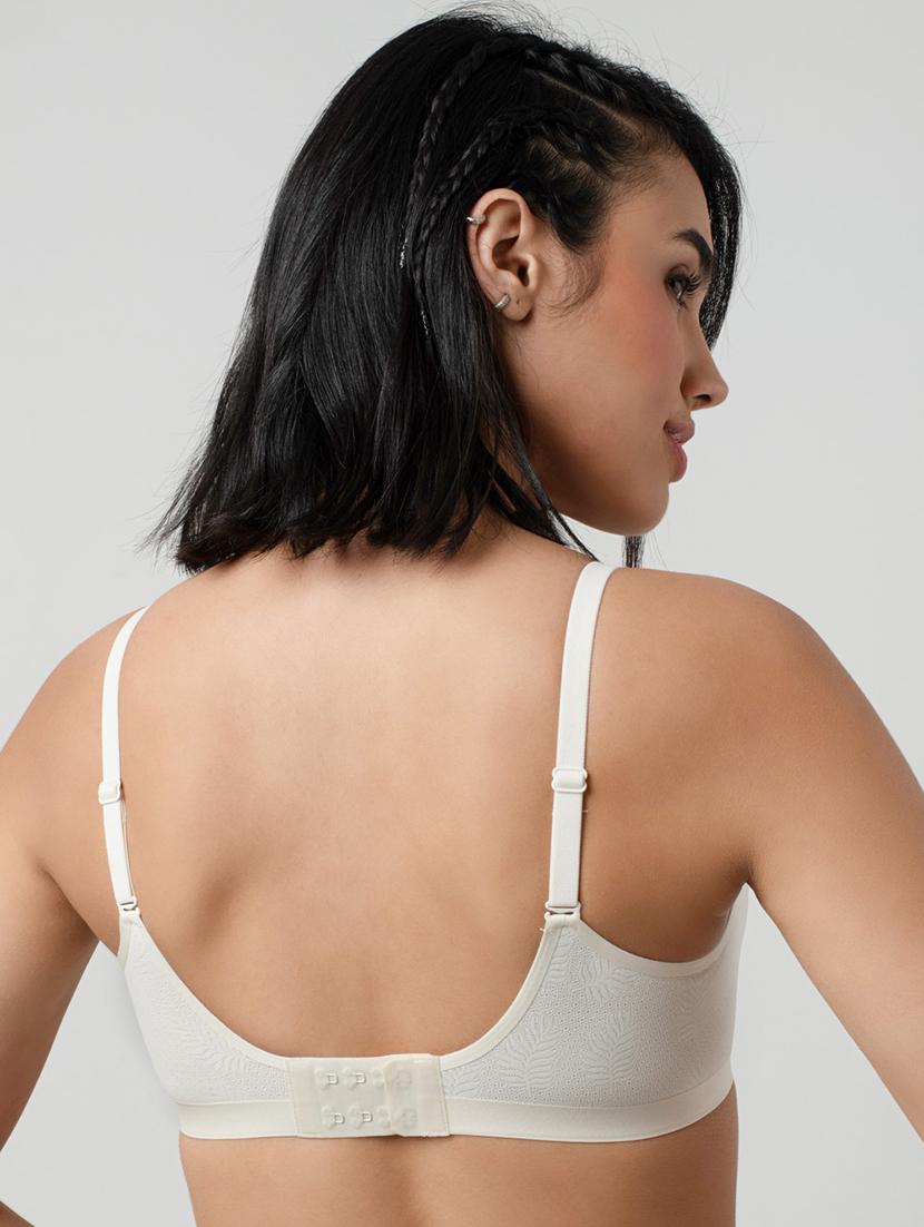 women solid lightly padded bra - 21904815 - Standard Image - 2