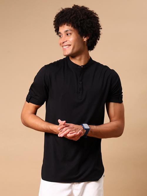 men solid short sleeve regular fit t-shirt - 21905000 -  Standard Image - 0