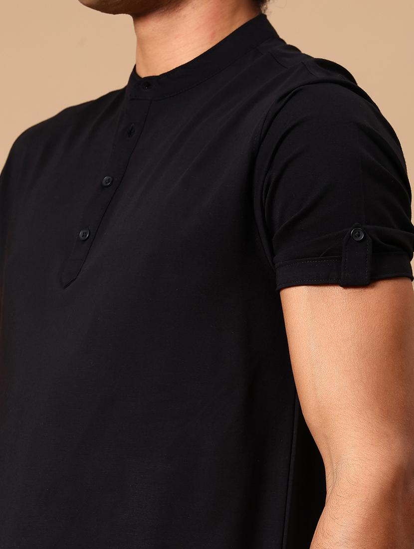 men solid short sleeve regular fit t-shirt - 21905000 - Standard Image - 2