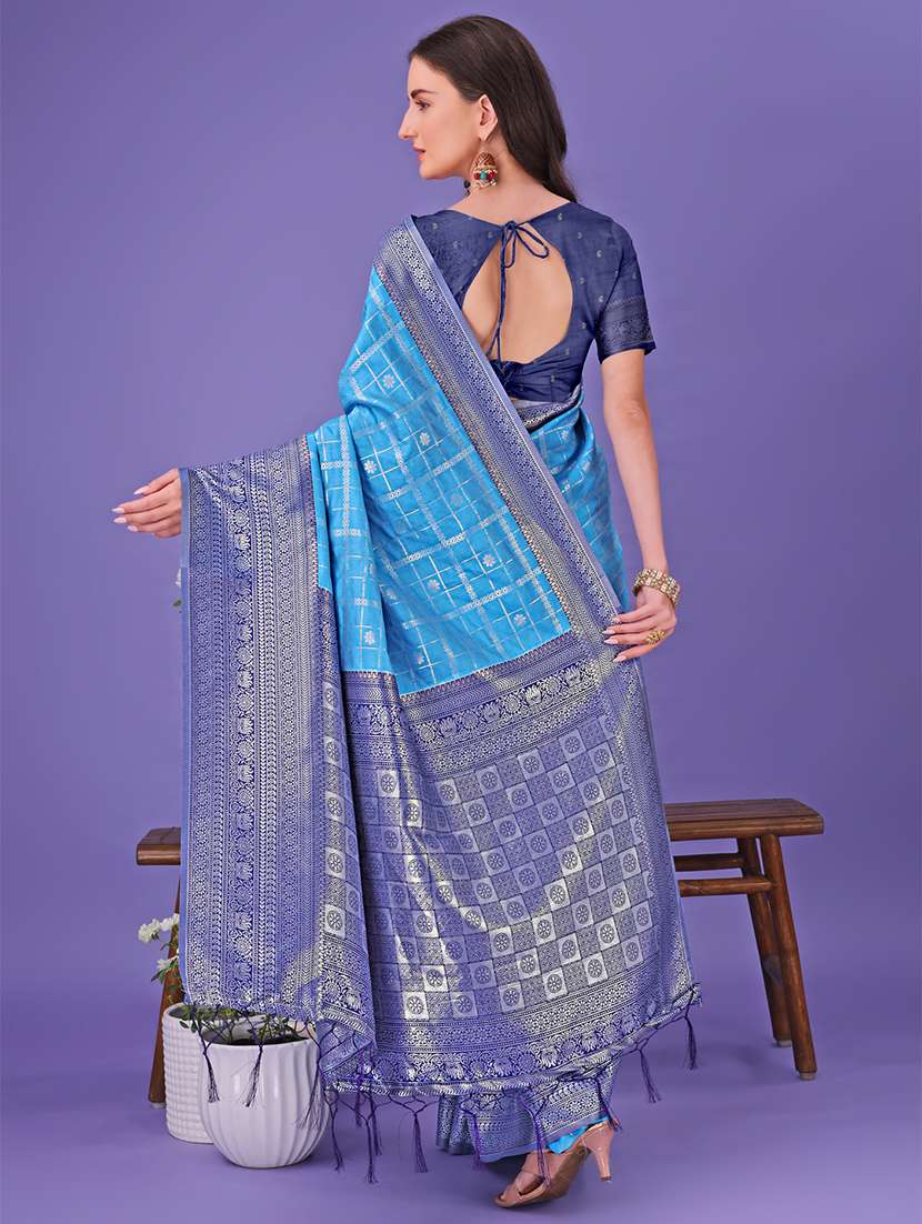 women self design banarasi saree with blouse - 21905278 -  Standard Image - 2