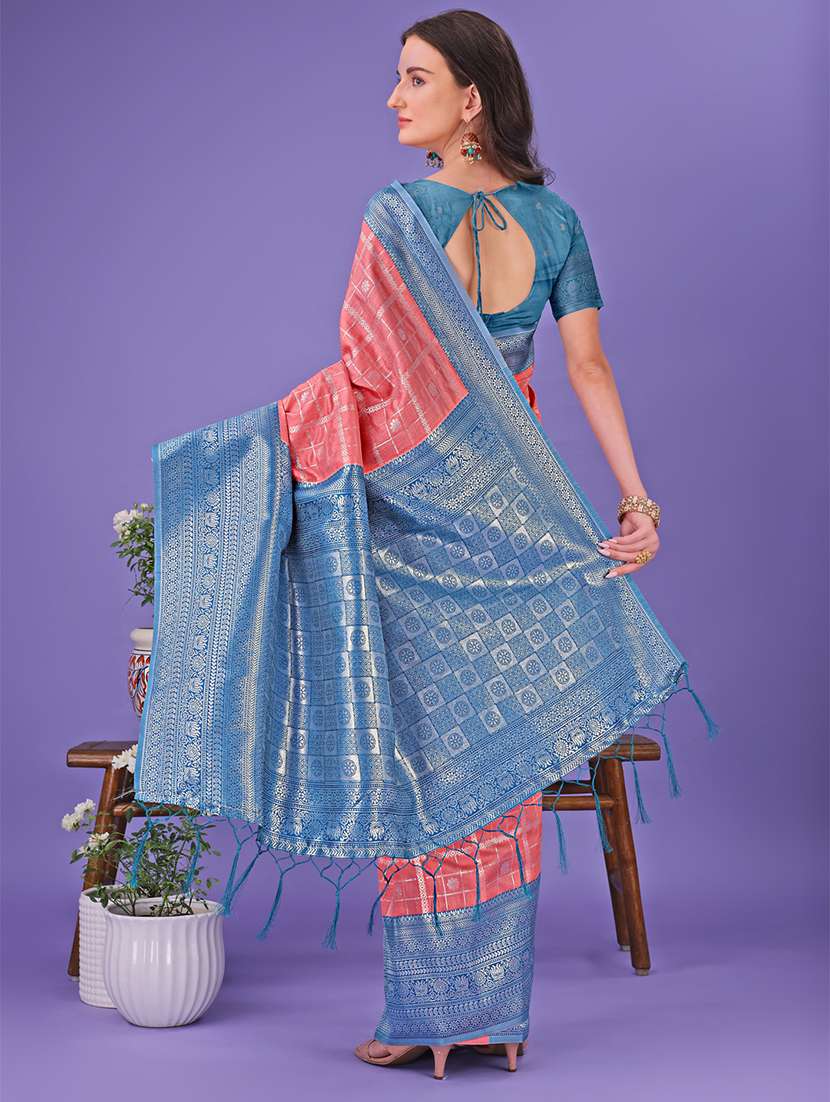 women self design banarasi saree with blouse - 21905279 -  Standard Image - 2