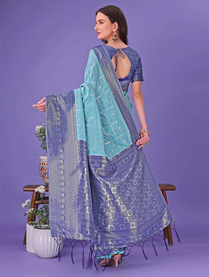 women self design banarasi saree with blouse - 21905281 -  Standard Image - 2