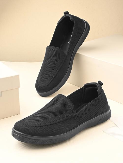 men black slip on loafer - 21905449 -  Standard Image - 0