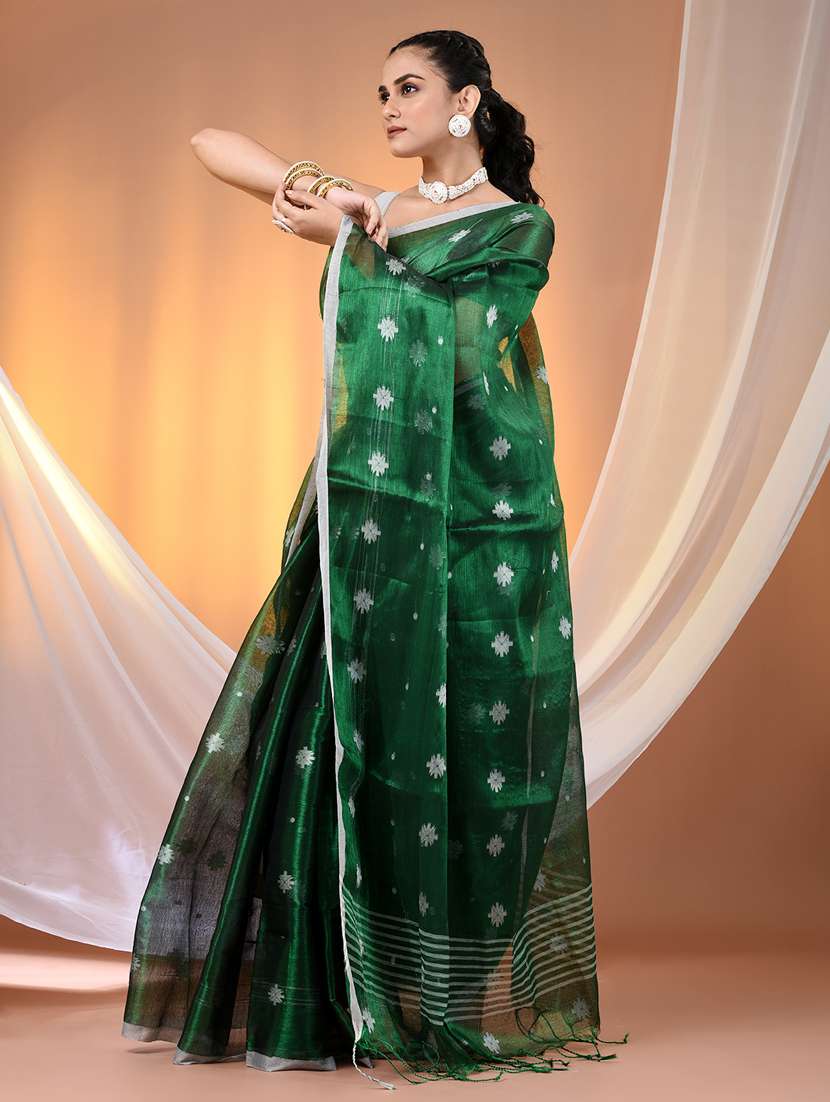 women self design handloom saree with blouse - 21905565 -  Standard Image - 2