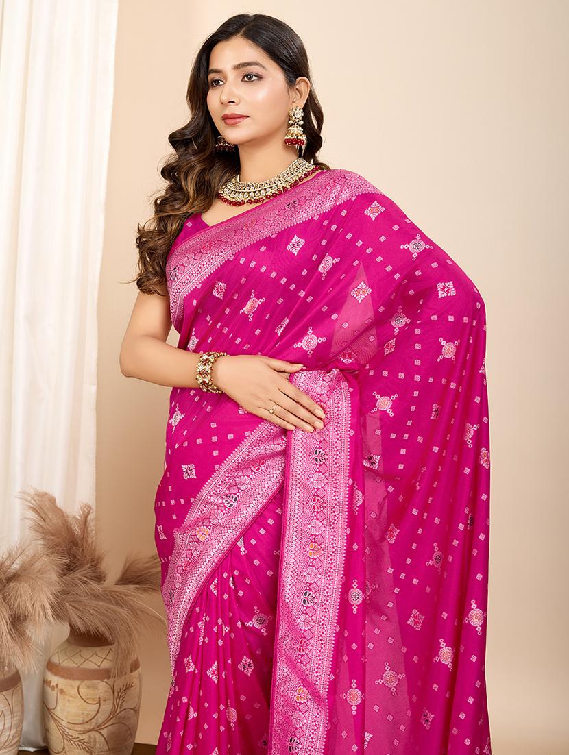 women self design banarasi saree with blouse - 21905800 - Standard Image - 2