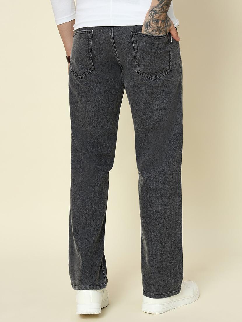 men solid mid rise straight fit jean - 21905879 - Standard Image - 2
