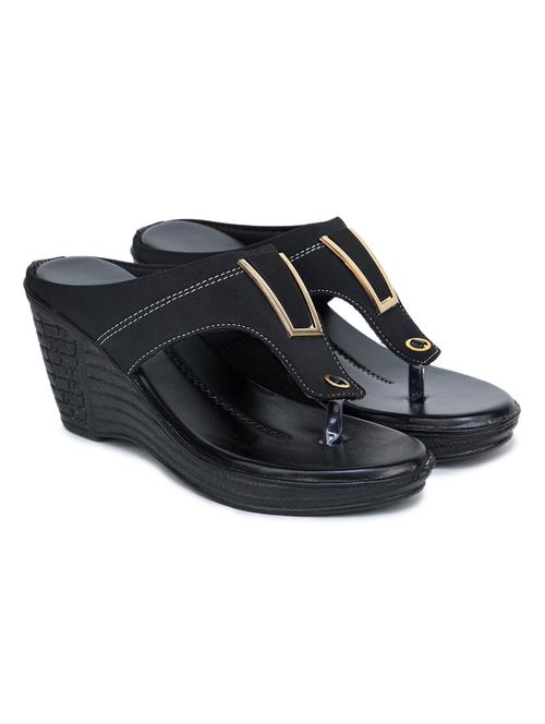 women black toe separator wedge - 21906374 - Standard Image - 0