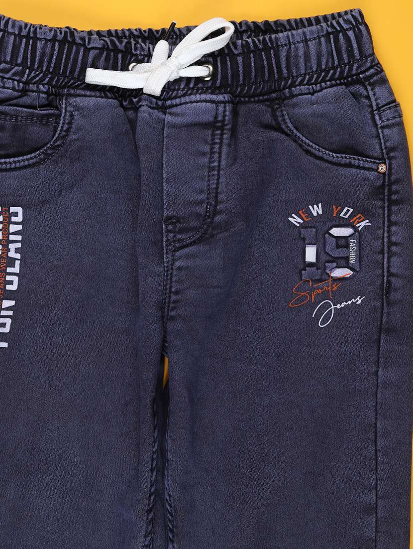 boys solid mid rise jogger  - 21906457 -  Standard Image - 2