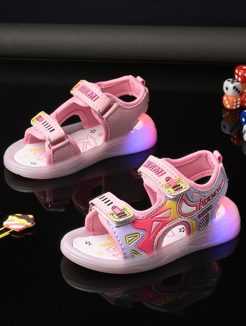 kids pink printed floater - 21906561 -  Standard Image - 0