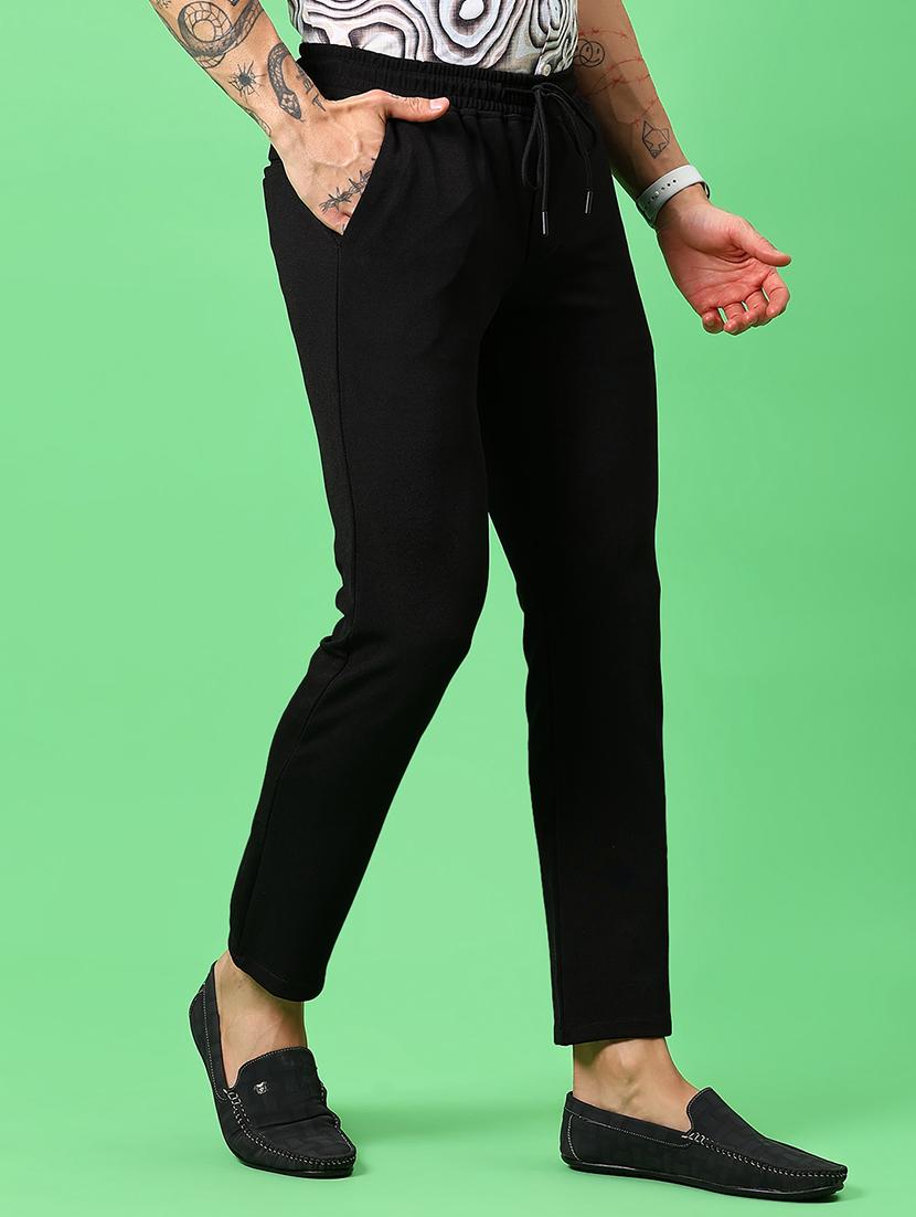 men solid mid rise straight fit chinos - 21906771 - Standard Image - 2