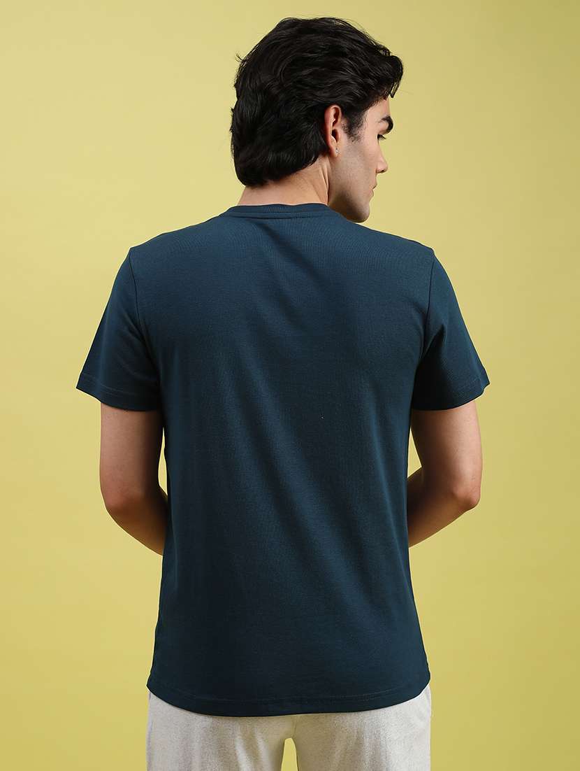 men chest print short sleeve regular fit t-shirt - 21906802 -  Standard Image - 2