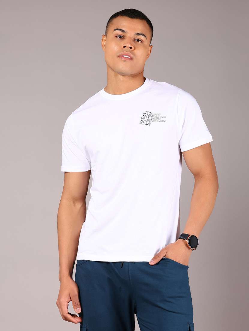 men printed short sleeve regular fit t-shirt - 21906857 -  Standard Image - 2