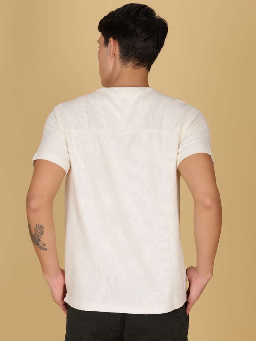 men solid short sleeve regular fit t-shirt - 21906873 -  Standard Image - 2