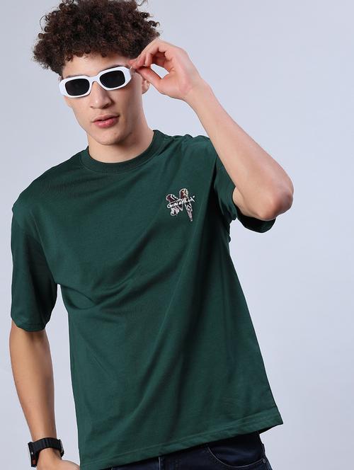 men printed short sleeve regular fit t-shirt - 21906876 - Standard Image - 0