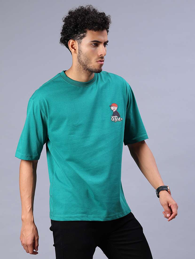 men back print short sleeve regular fit t-shirt - 21906878 - Standard Image - 2