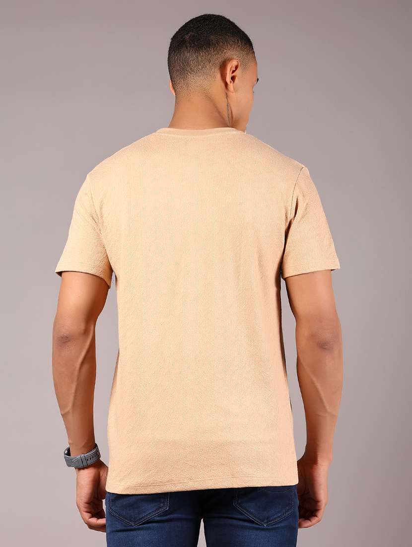 men solid short sleeve regular fit t-shirt - 21906944 -  Standard Image - 2