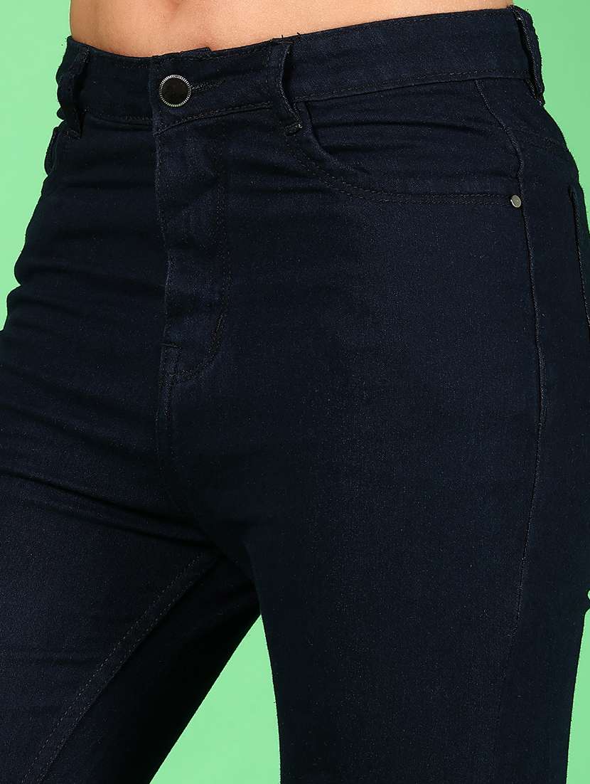women solid mid rise slim fit jean - 21907104 -  Standard Image - 2