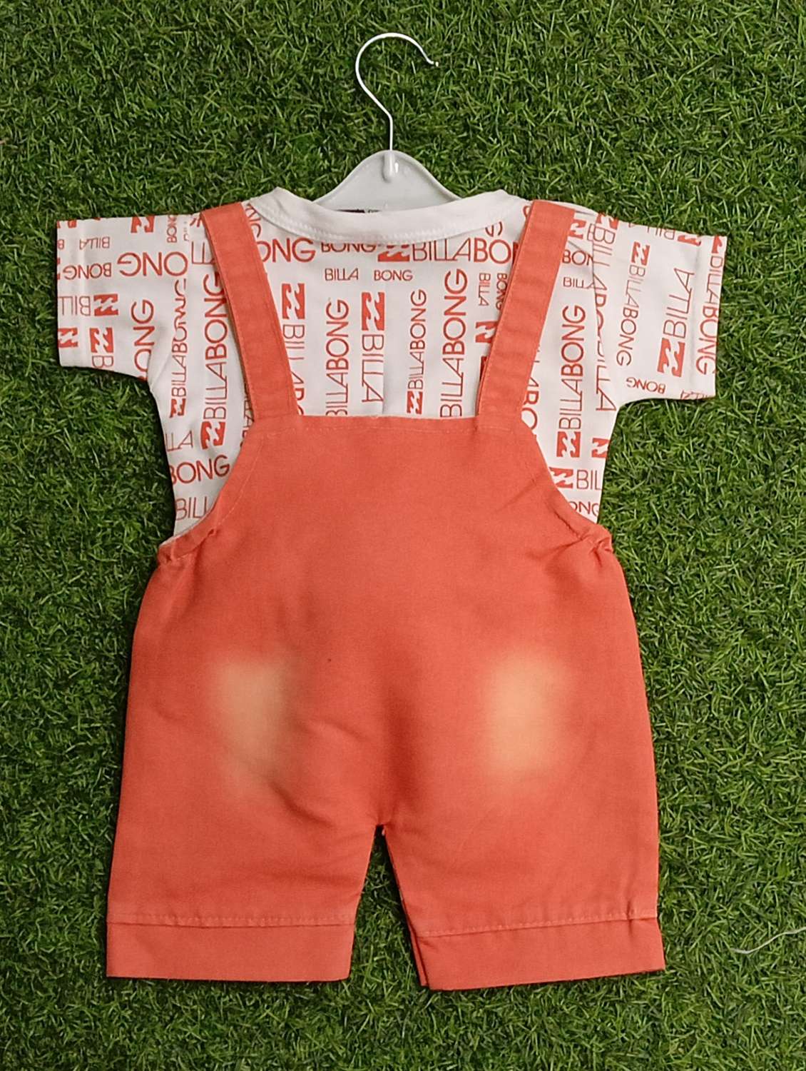 boys printed round neck t-shirt & duangaree set - 21907745 -  Standard Image - 2