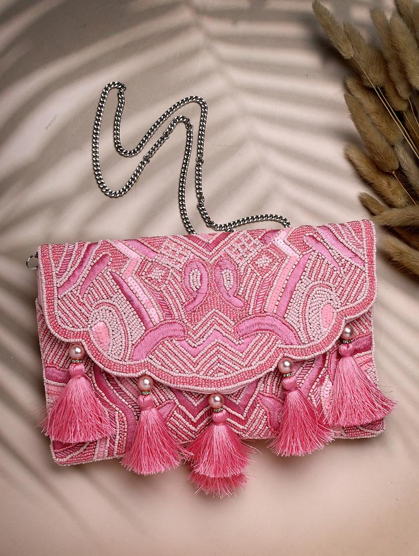 women pink embellished sling bag - 21908157 - Zoom Image - 0
