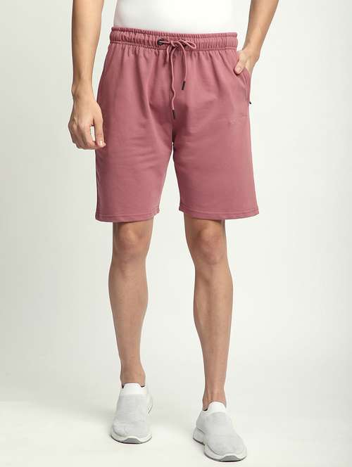 men solid mid rise regular fit shorts - 21908552 -  Standard Image - 0