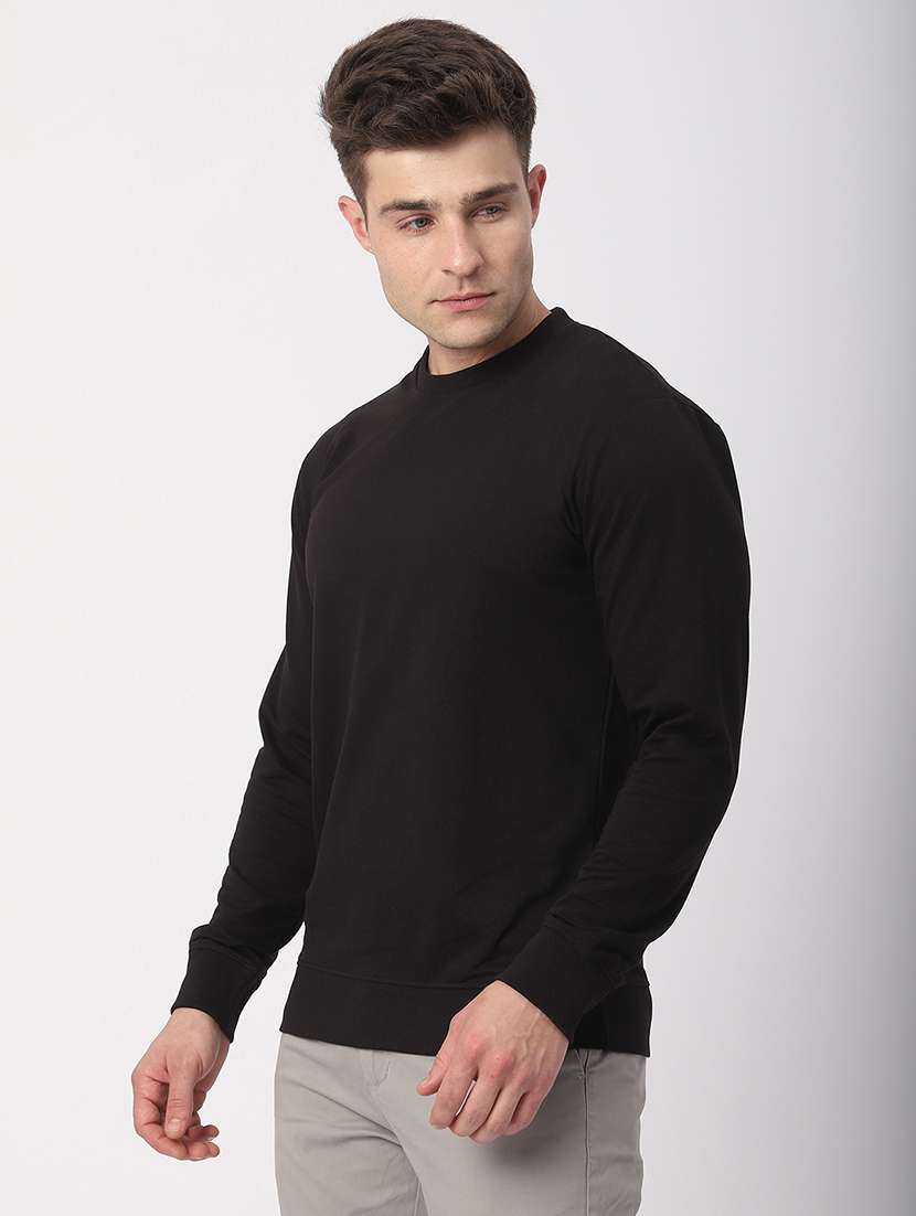 men solid long sleeve regular fit t-shirt - 21908783 -  Standard Image - 2