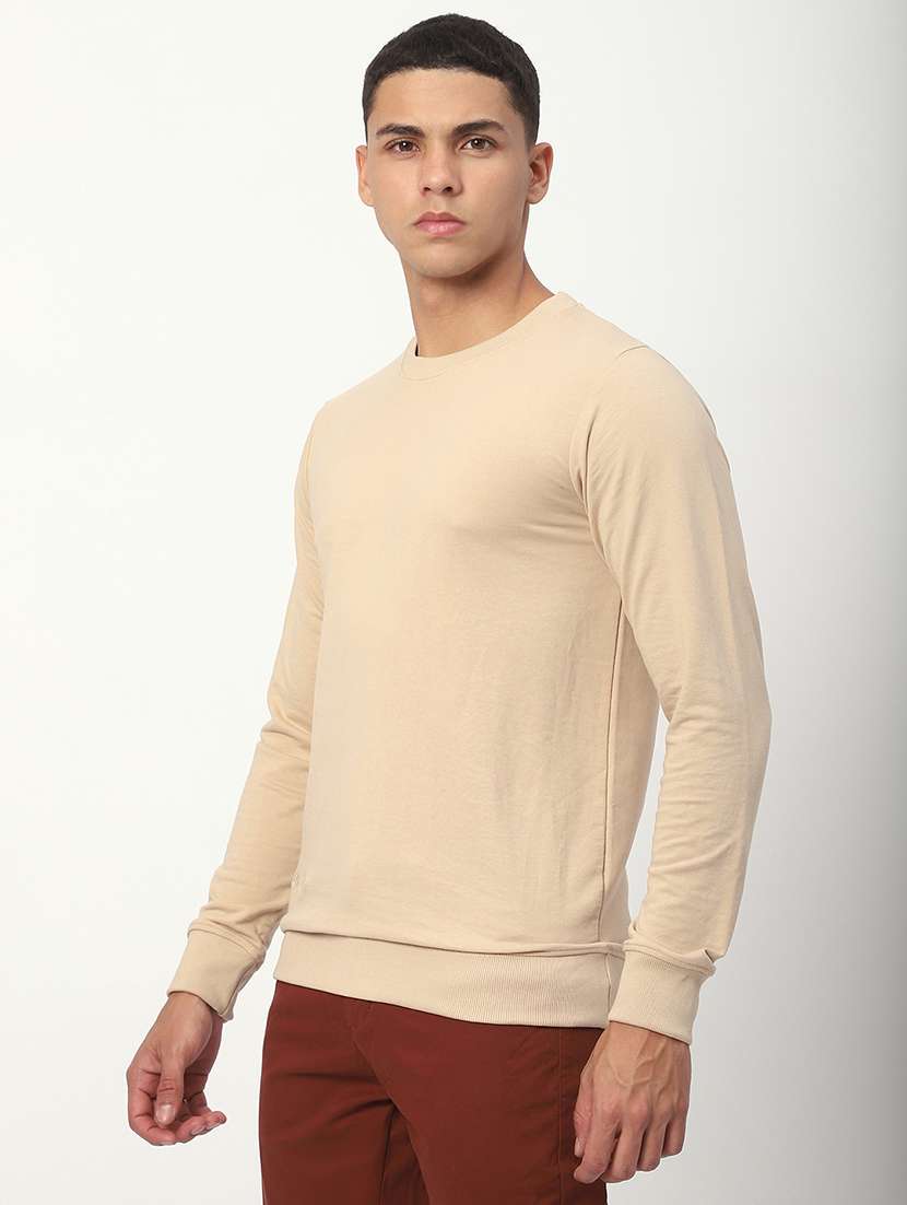 men solid long sleeve regular fit t-shirt - 21908784 -  Standard Image - 2