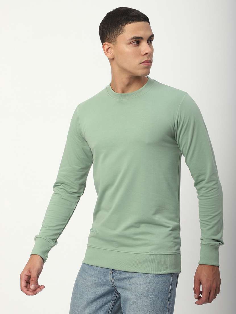 men solid long sleeve regular fit t-shirt - 21908786 -  Standard Image - 2