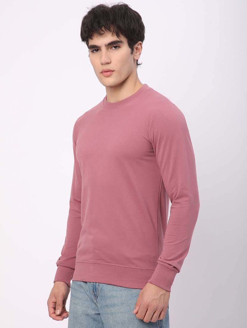 men solid long sleeve regular fit t-shirt - 21908789 -  Standard Image - 2