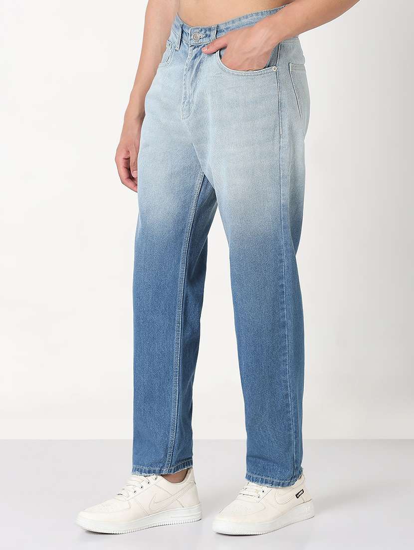 men washed mid rise straight fit jean - 21908964 -  Standard Image - 2