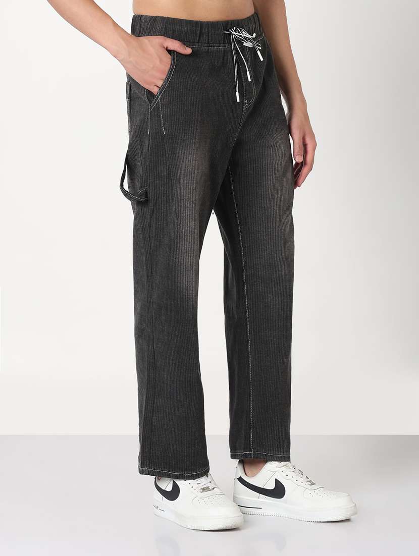 men solid mid rise straight fit jean - 21908966 -  Standard Image - 2