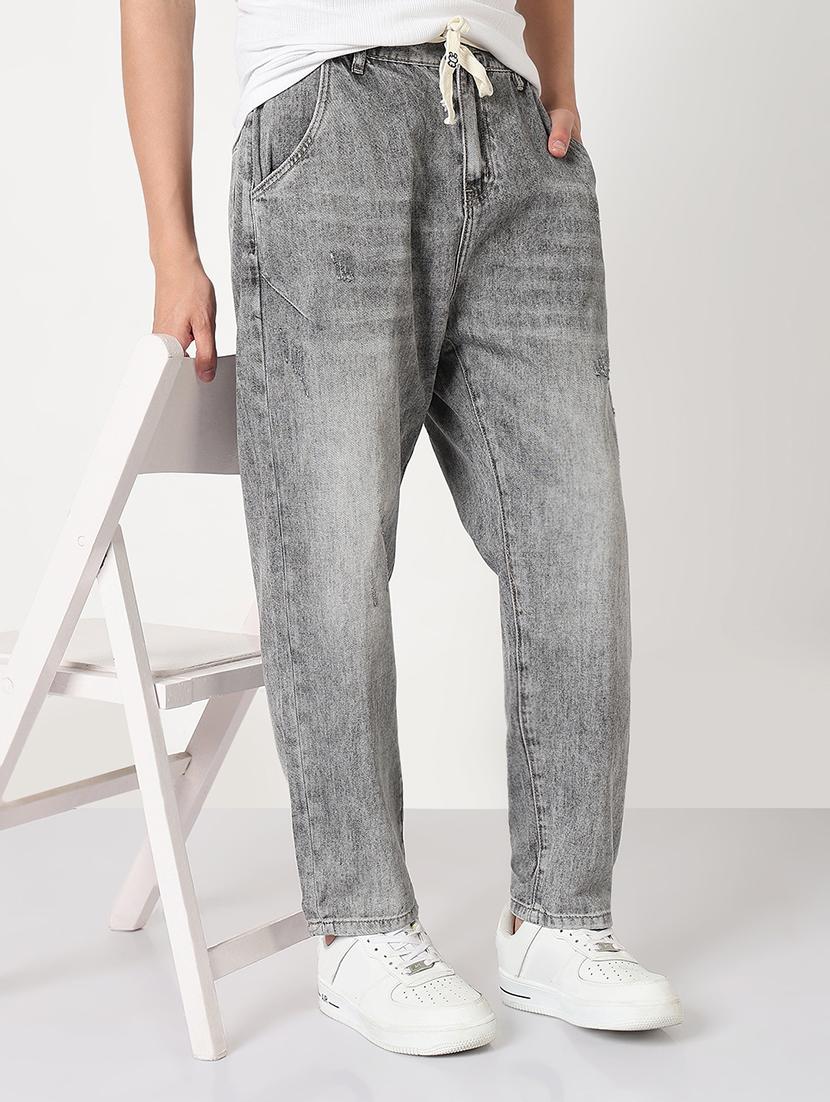 men solid mid rise straight fit jean - 21908969 -  Zoom Image - 0