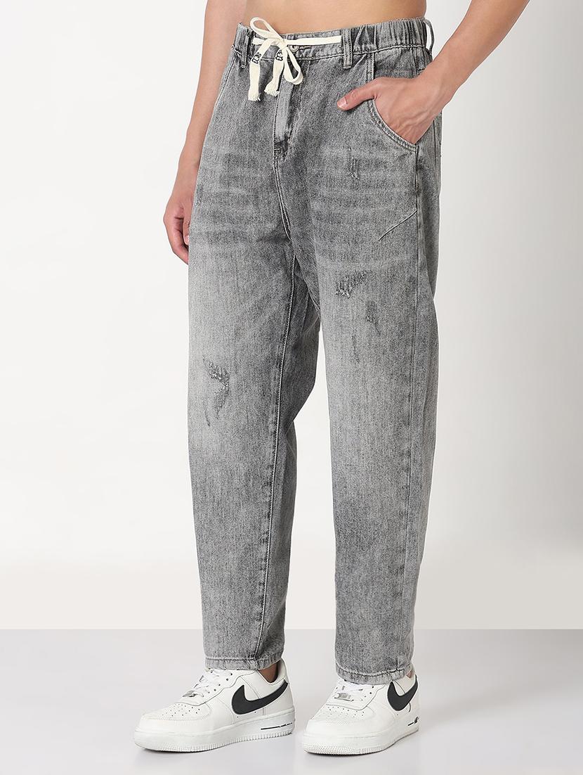 men solid mid rise straight fit jean - 21908969 - Standard Image - 2