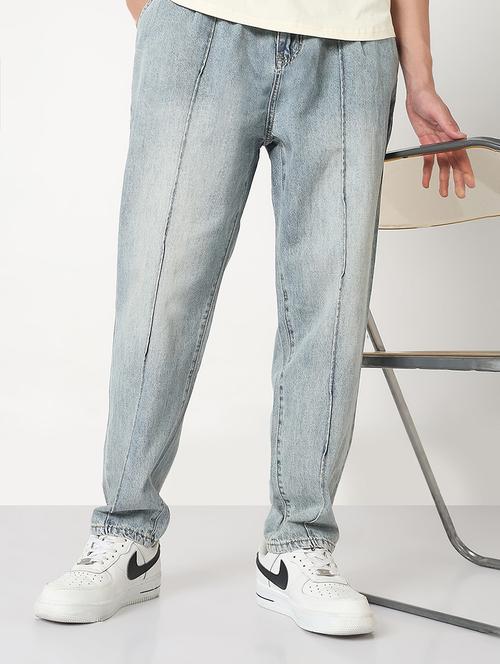 men solid mid rise relaxed fit jean - 21908971 -  Standard Image - 0
