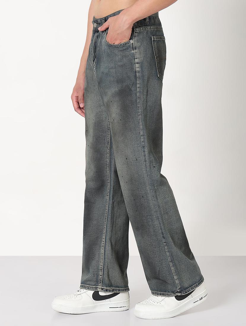 men solid mid rise straight fit jean - 21908976 - Standard Image - 2