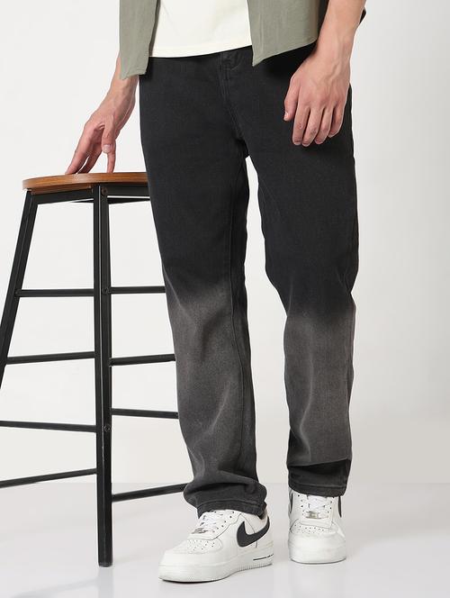 men washed mid rise straight fit jean - 21908995 - Standard Image - 0