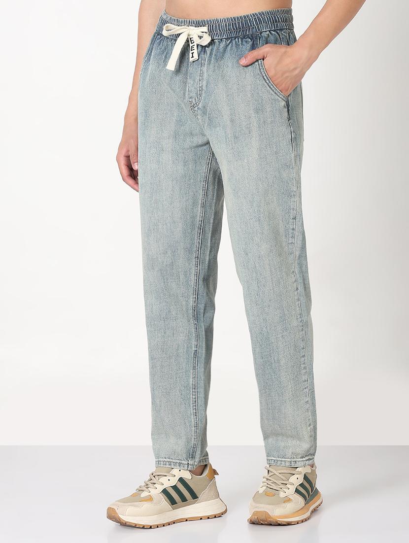 men solid mid rise straight fit jean - 21909001 - Standard Image - 2