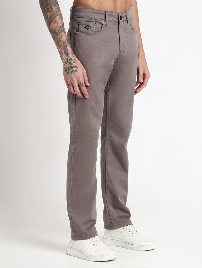 men solid mid rise straight fit jean - 21909008 - Standard Image - 2