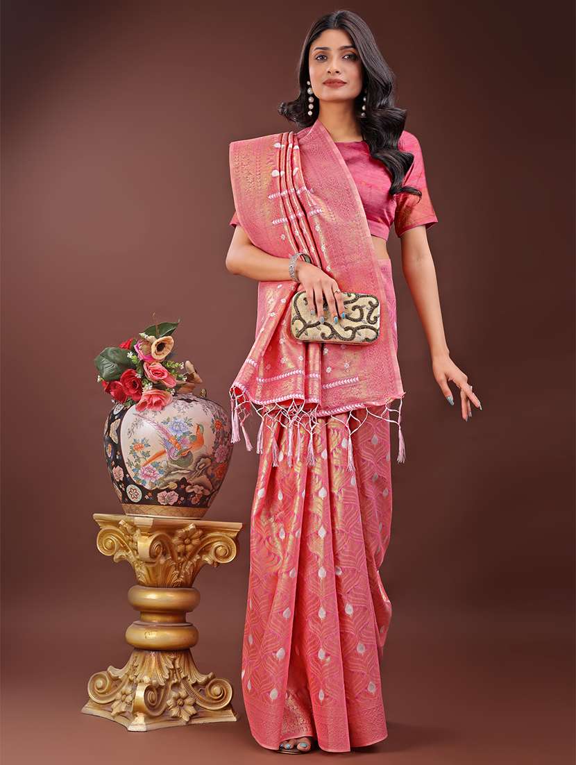 women self design banarasi saree with blouse - 21909400 -  Standard Image - 2