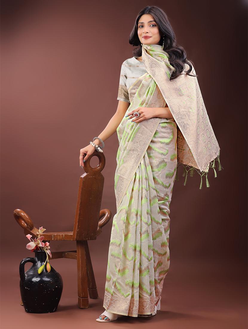 women self design banarasi saree with blouse - 21909452 - Standard Image - 2