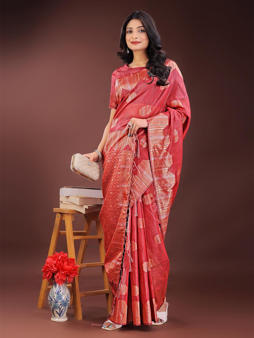 women self design banarasi saree with blouse - 21909467 -  Standard Image - 2