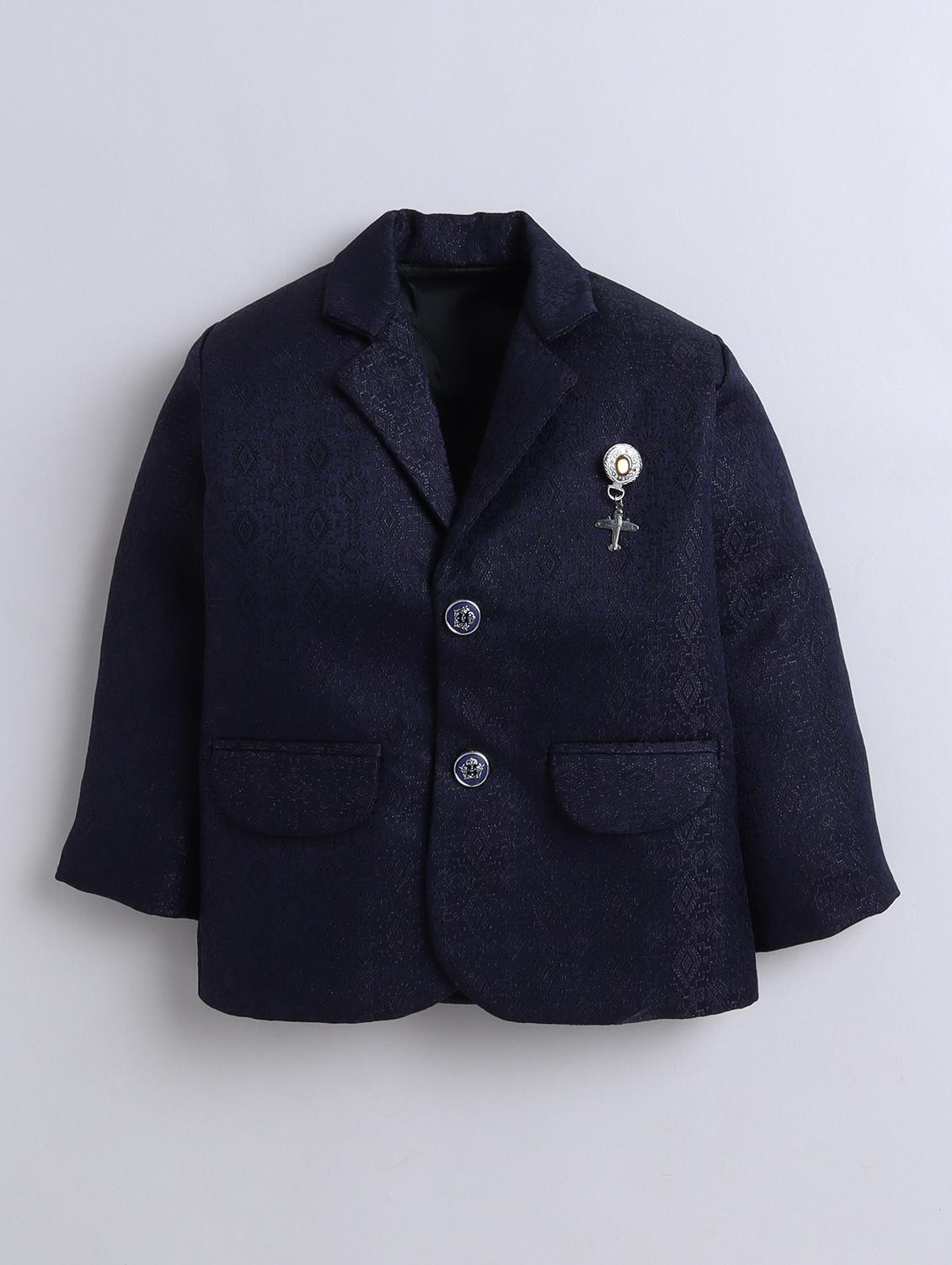 boys self design three piece suit set - 21909479 - Standard Image - 2