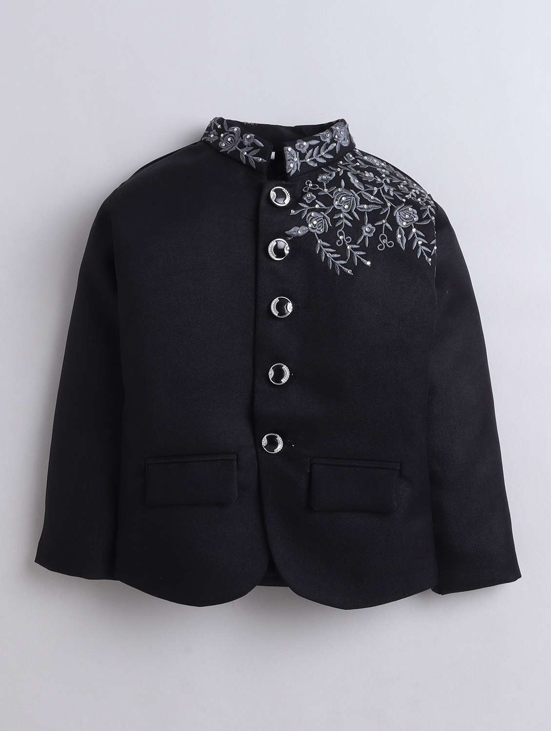 boys embroidered 2 peice suit set - 21909484 -  Standard Image - 2