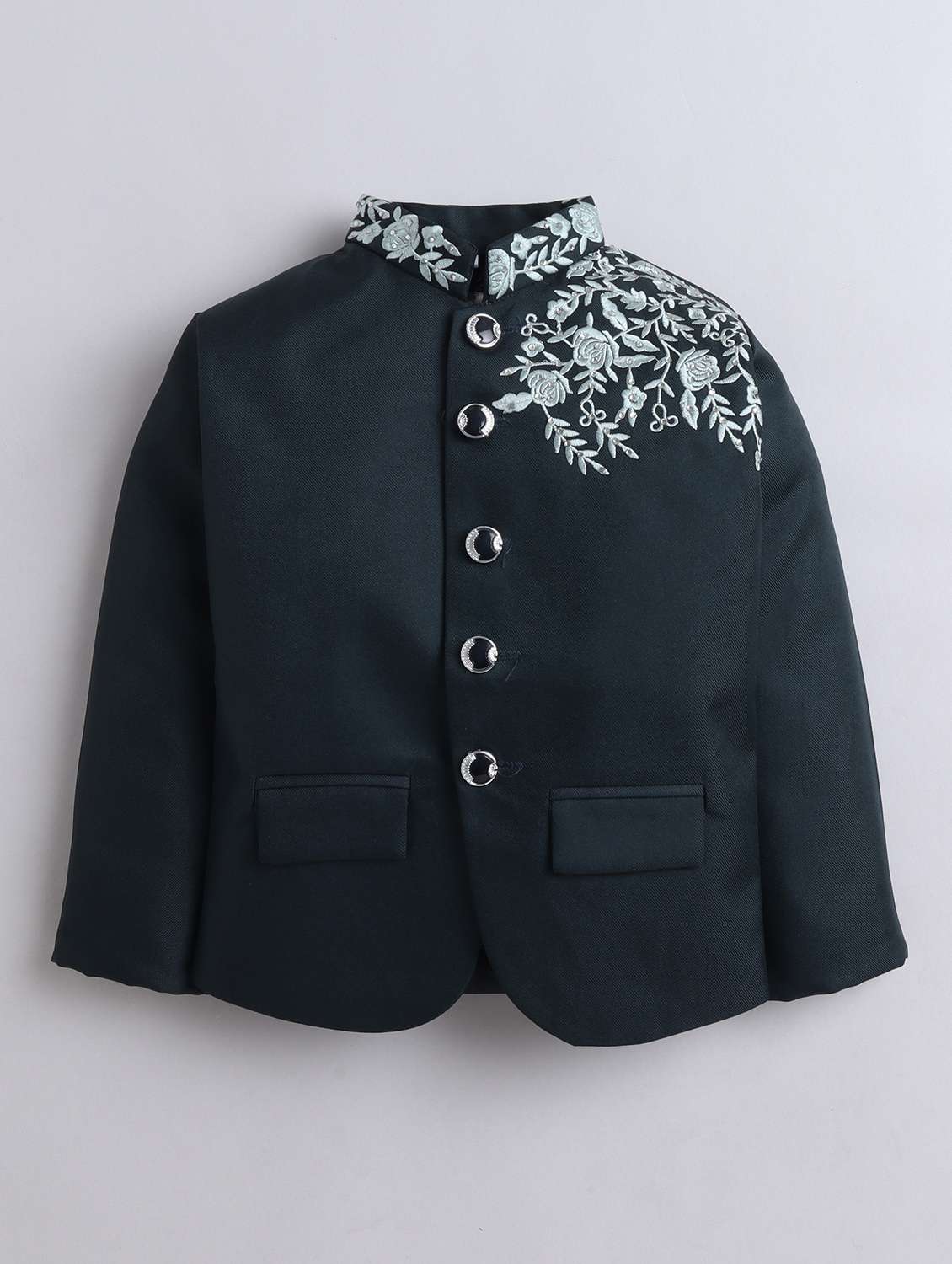 boys embroidered 2 peice suit set - 21909485 -  Standard Image - 2