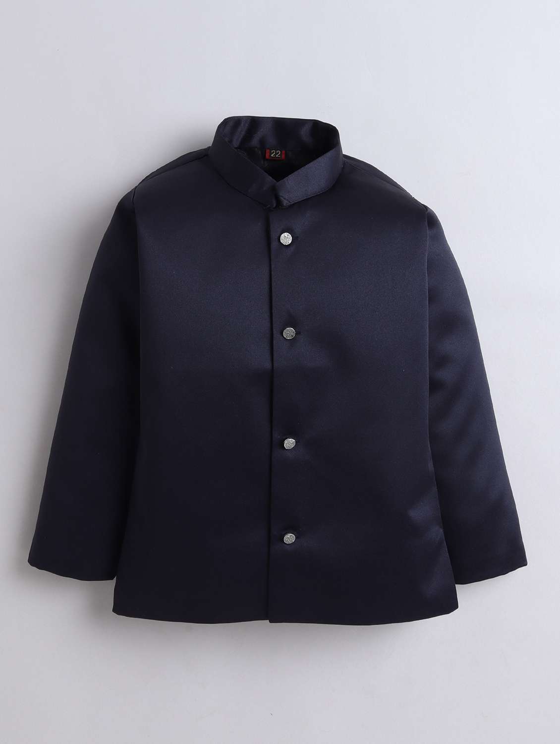 boys embroidered sherwani set with jacket - 21909494 - Standard Image - 2