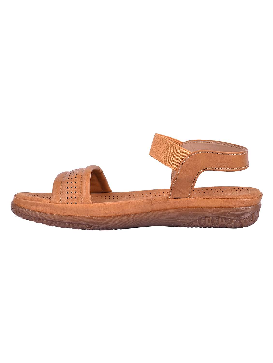 women beige ankle strap sandal - 21909621 -  Standard Image - 2