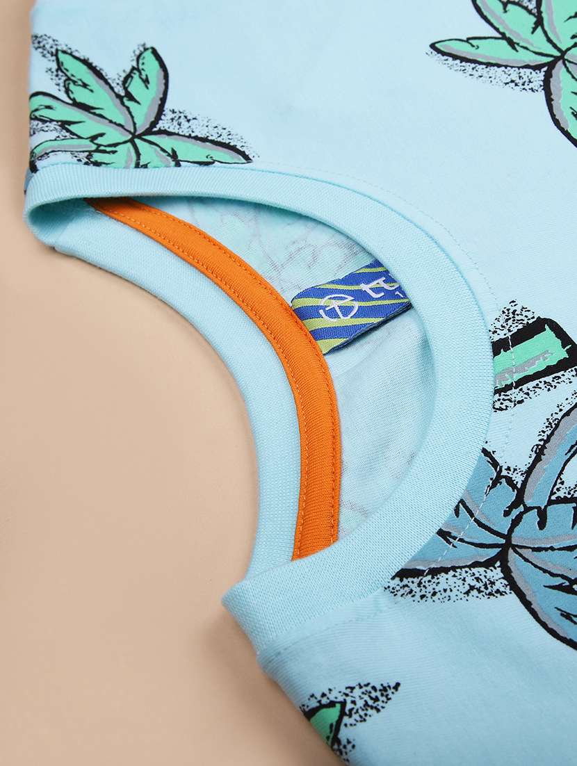 boys printed short sleeve co-ord set - 21909909 - Standard Image - 2