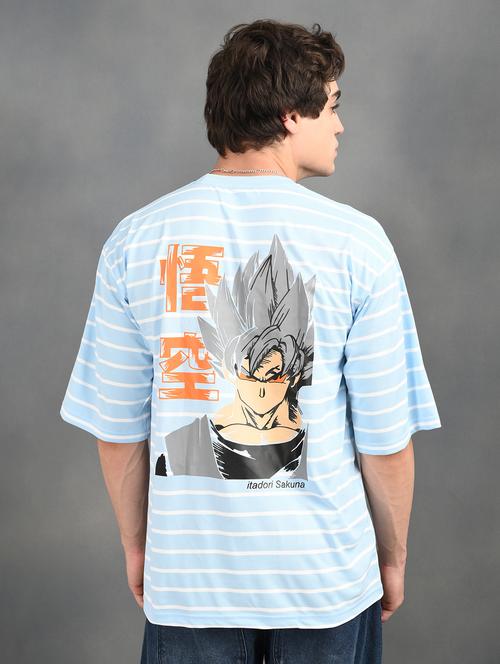 men printed short sleeves oversized t-shirt - 21909965 -  Standard Image - 0