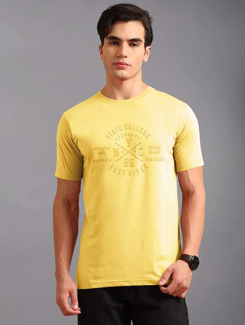 men printed short sleeves t-shirt - 21909970 - Standard Image - 0