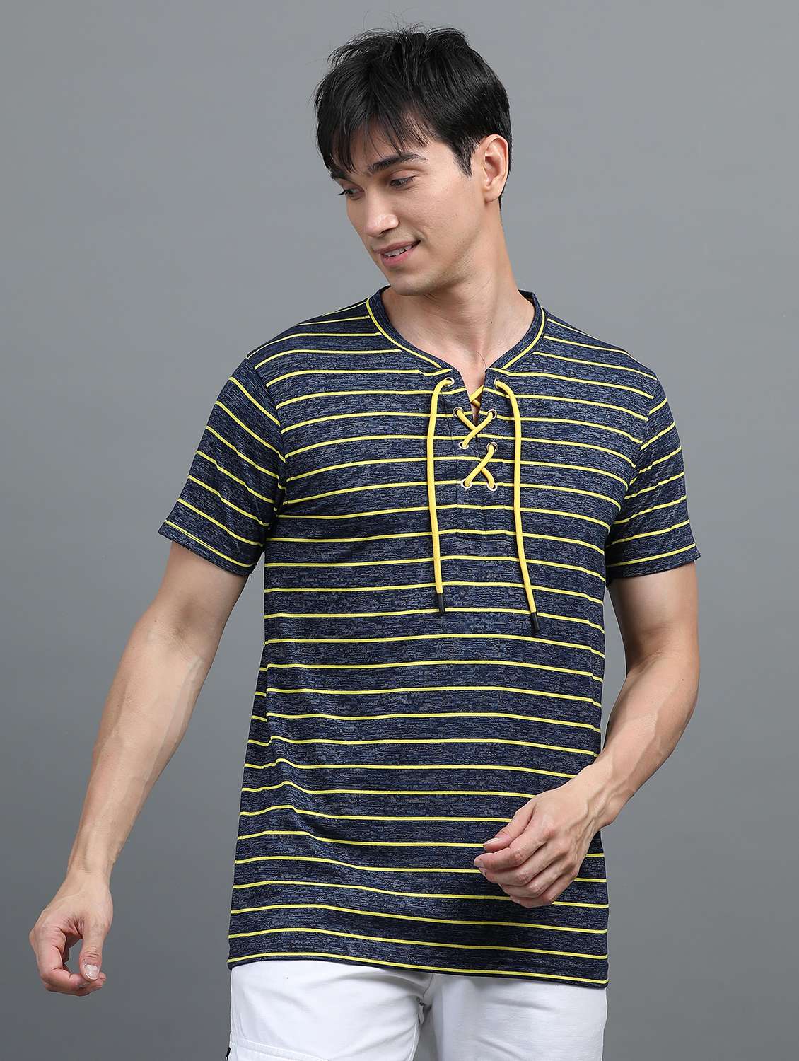 men all over printed short sleeves t-shirt