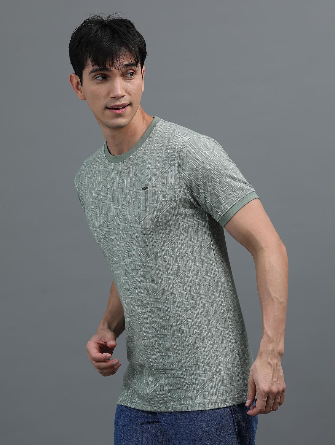 men all over printed short sleeves t-shirt - 21910048 - Standard Image - 2